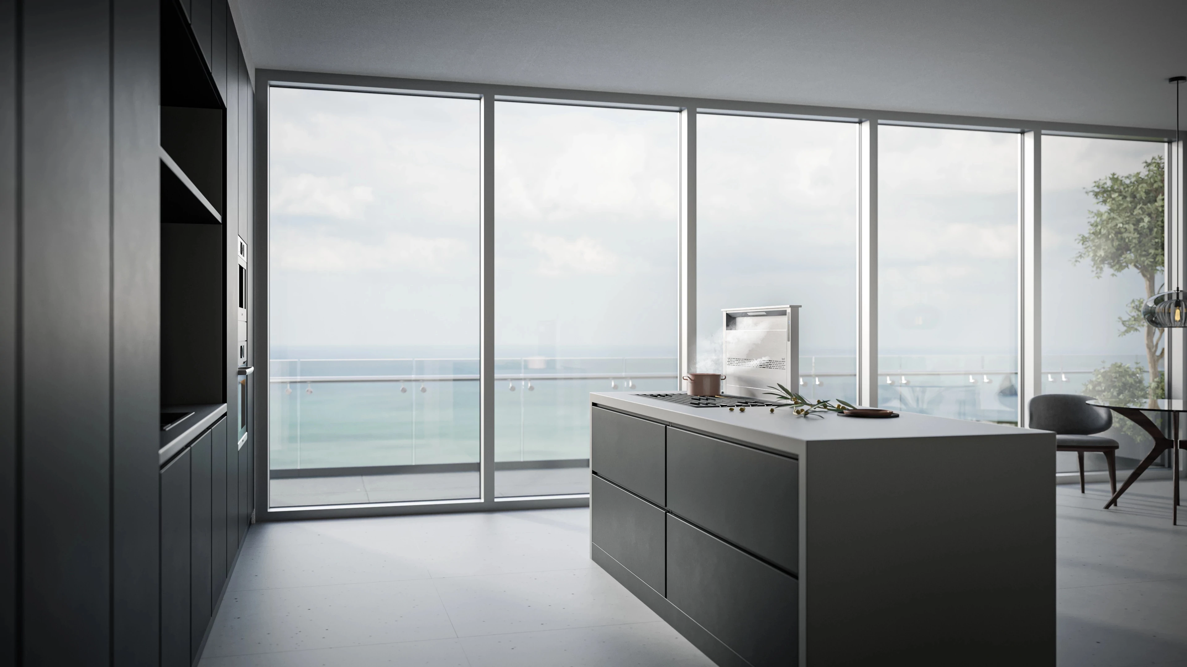 48-inch Downdraft Range Hood, Blower Sold Separately, Stainless Steel (d49m Series) D49M48SB
