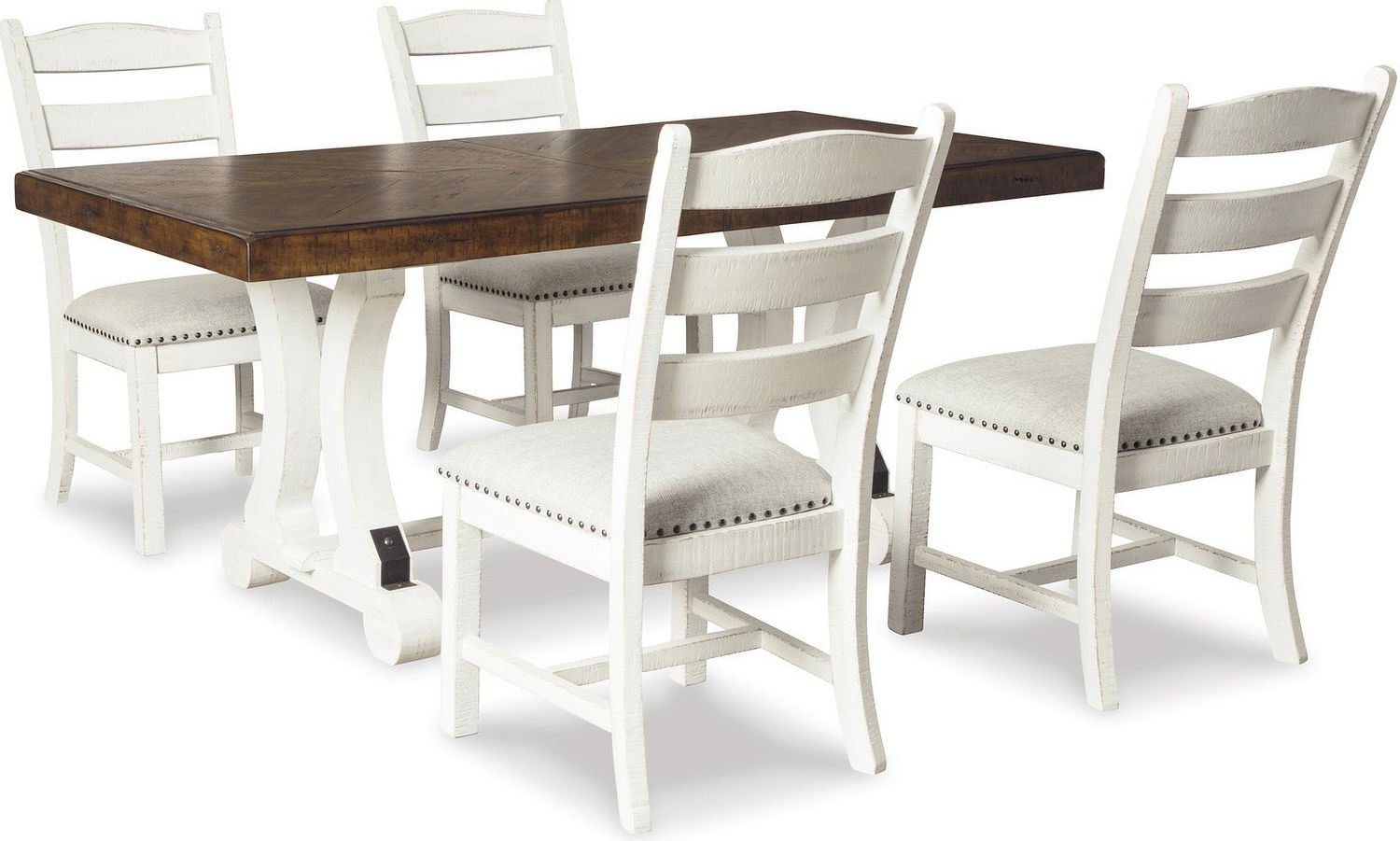 Valebeck Beige Dining Upholstered Side Chair (2/CN) D54601