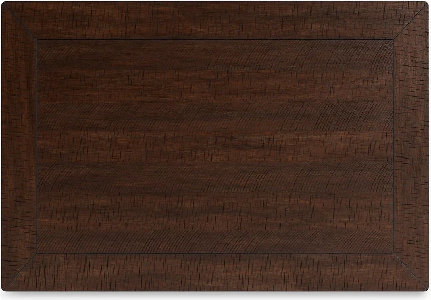 Valebeck White And Brown Rectangular Dining Room Counter Table D54632