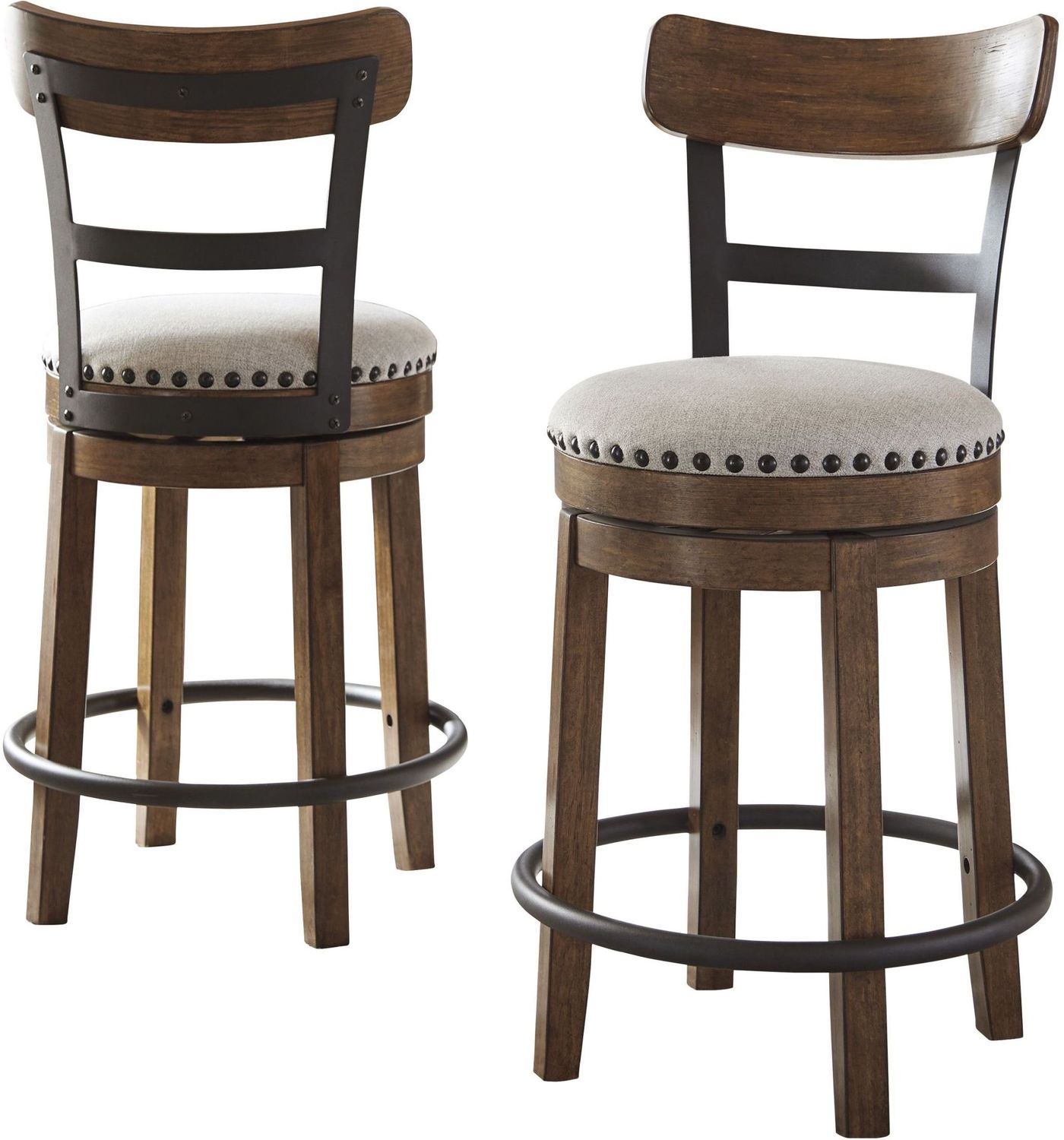 Valebeck Beige Counter Height Barstool D546424