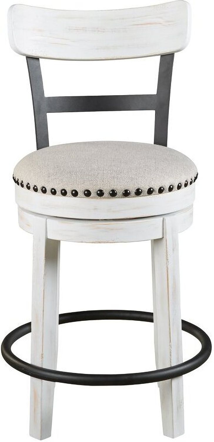 Valebeck Linen Counter Height Barstool D546524