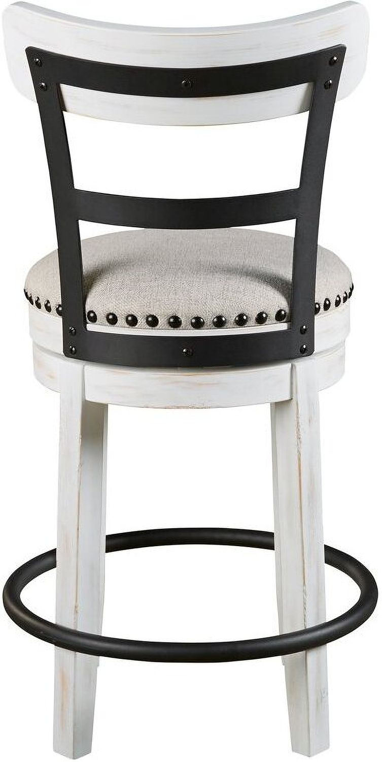 Valebeck Linen Counter Height Barstool D546524