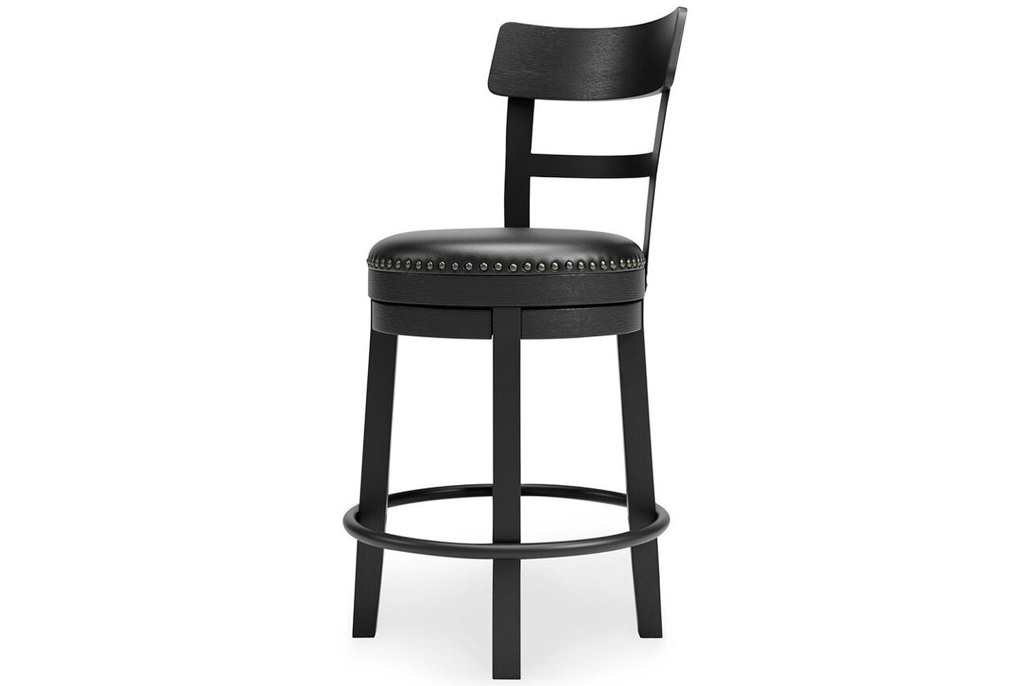 Valebeck Black Counter Height Barstool D546624
