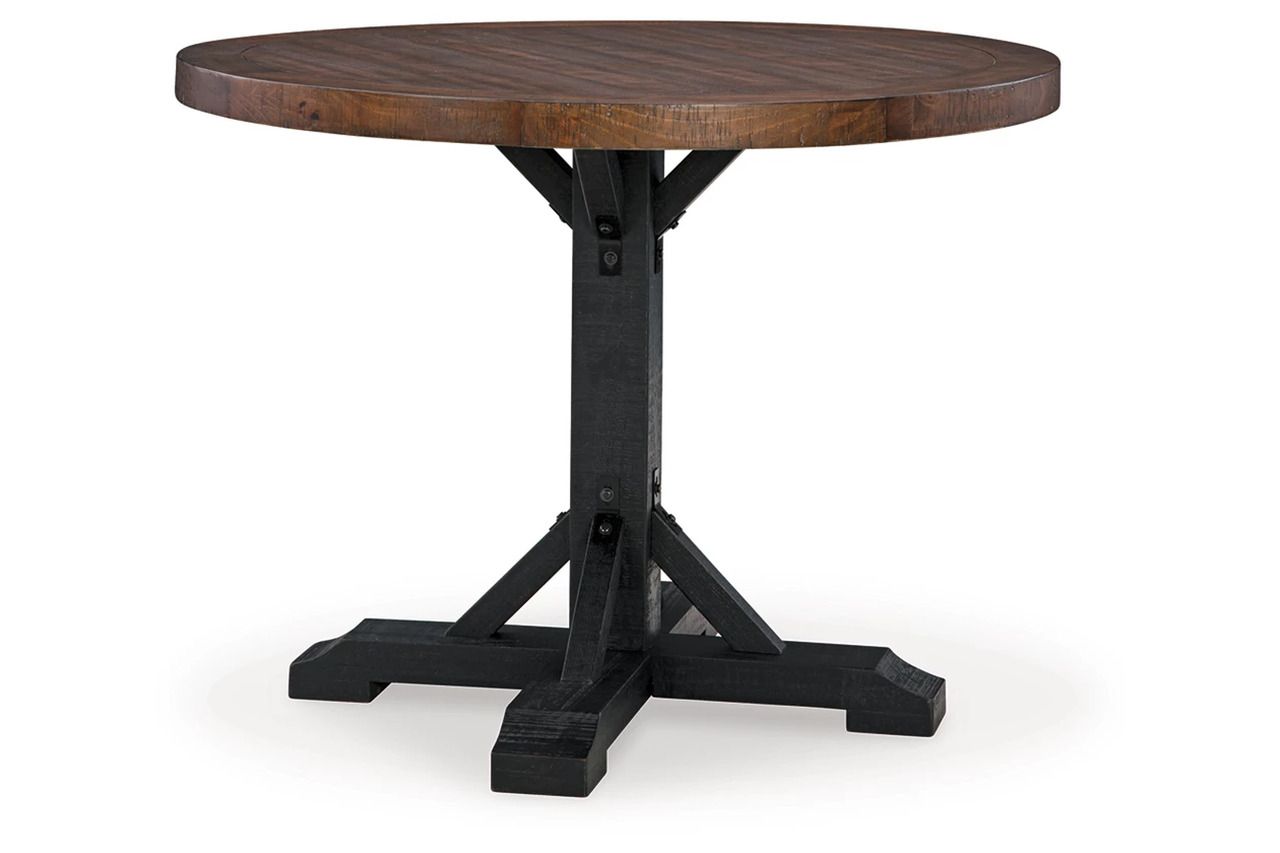 Valebeck Counter Height Dining Room Set In Multi D546D25