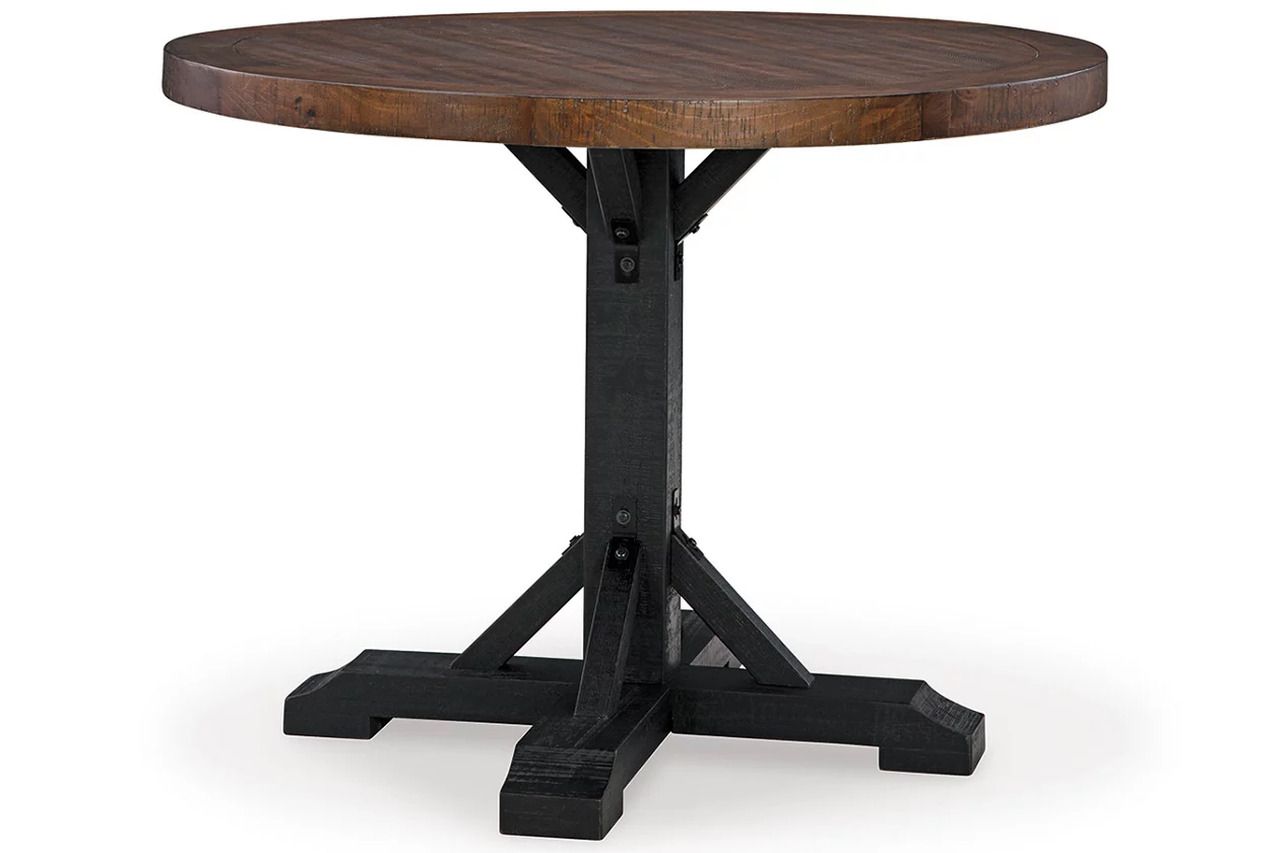 Valebeck Counter Height Dining Room Set In Multi D546D25