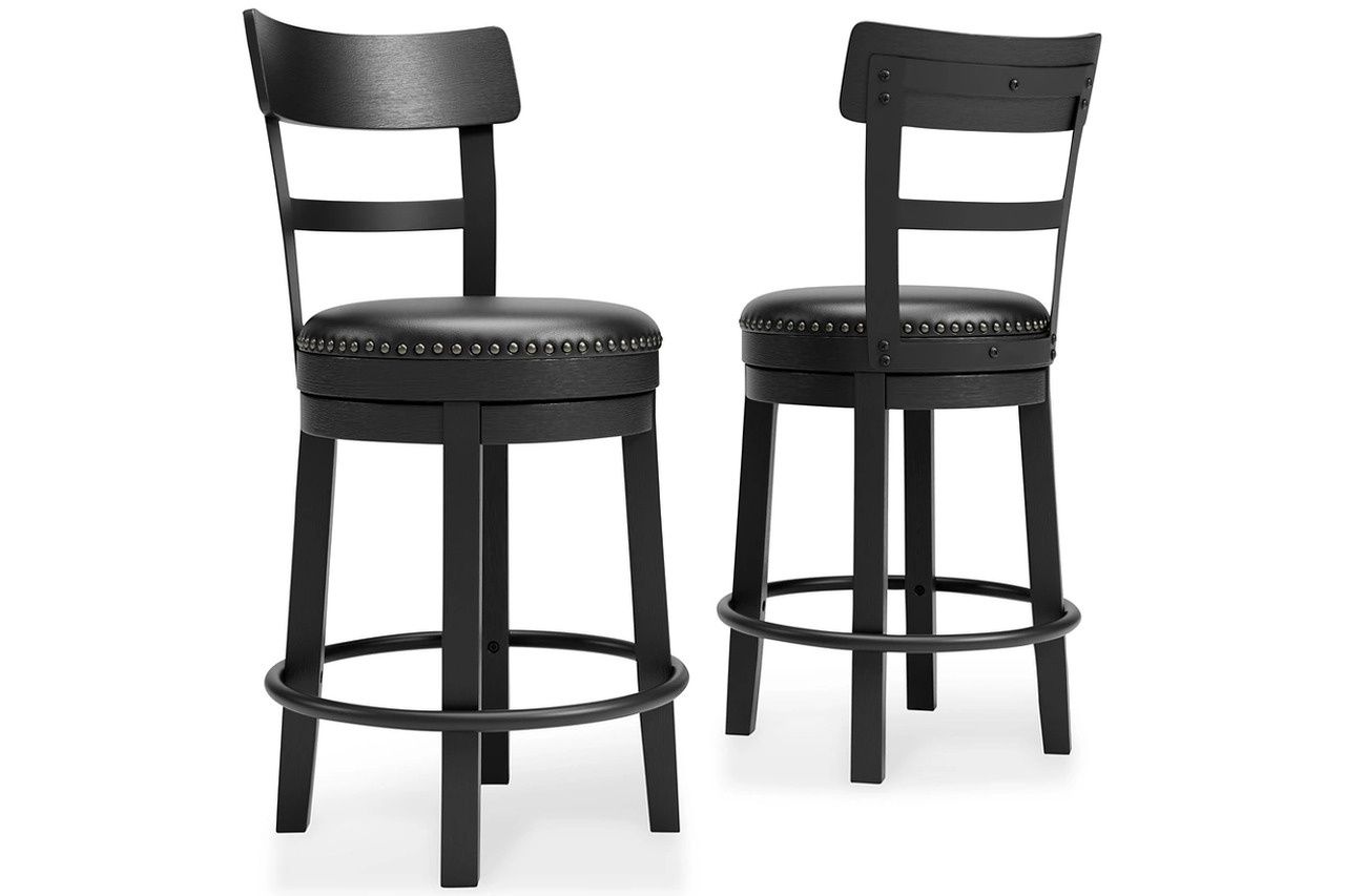 Valebeck Counter Height Dining Room Set In Multi D546D25
