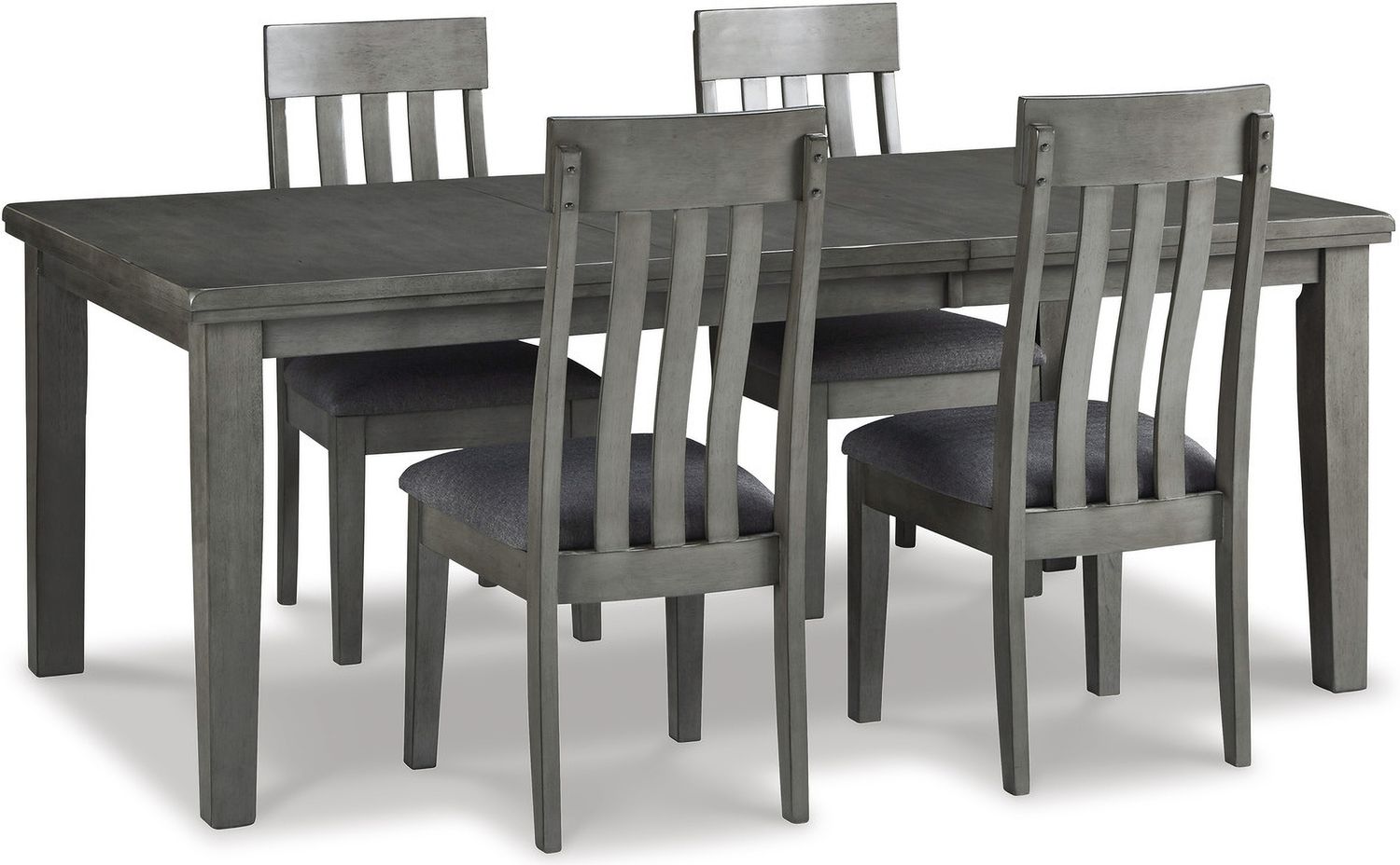 Hallanden Two-tone Gray Dining Upholstered Side Chair Set of 2 D58901