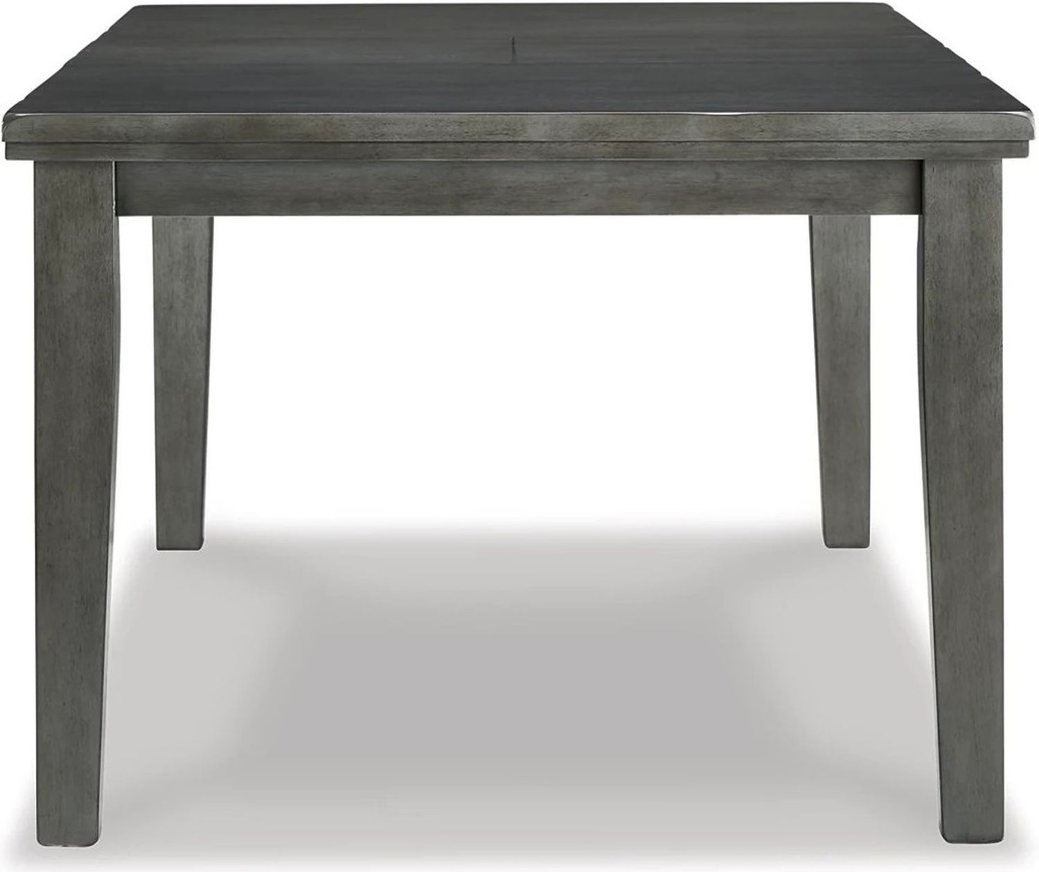 Hallanden Gray Rectangular Dining Room Butterfly Extendable Table D58935