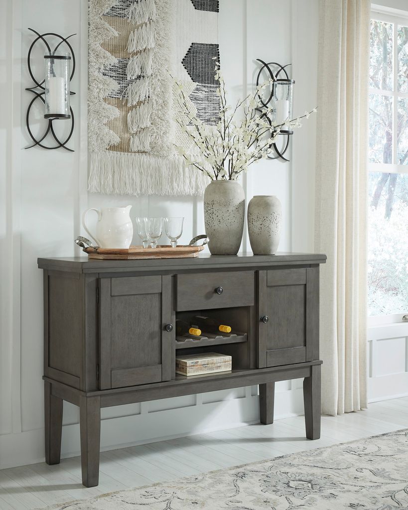 Hallanden Gray Dining Room Server D58960