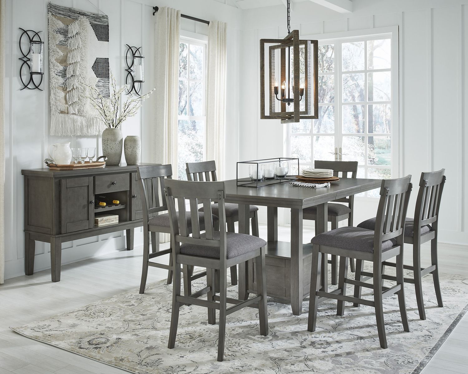 Hallanden Gray Dining Room Server D58960