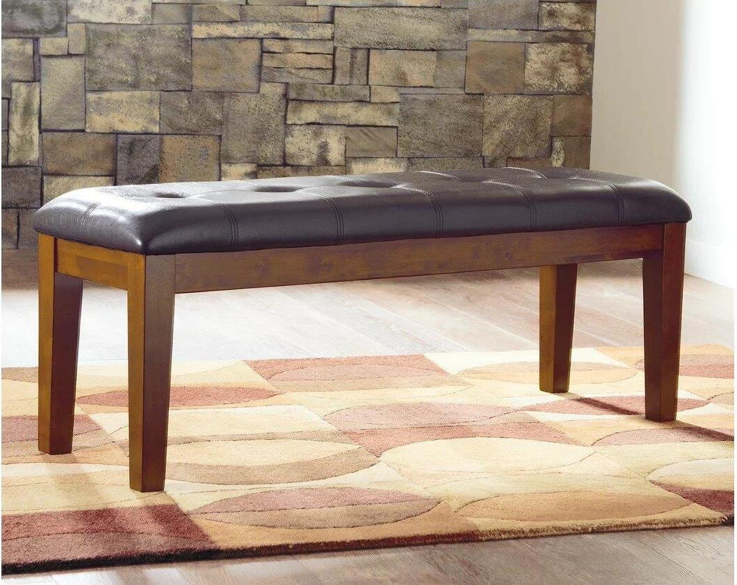 Ralene Large Upholstered Dining Room Bench D59400