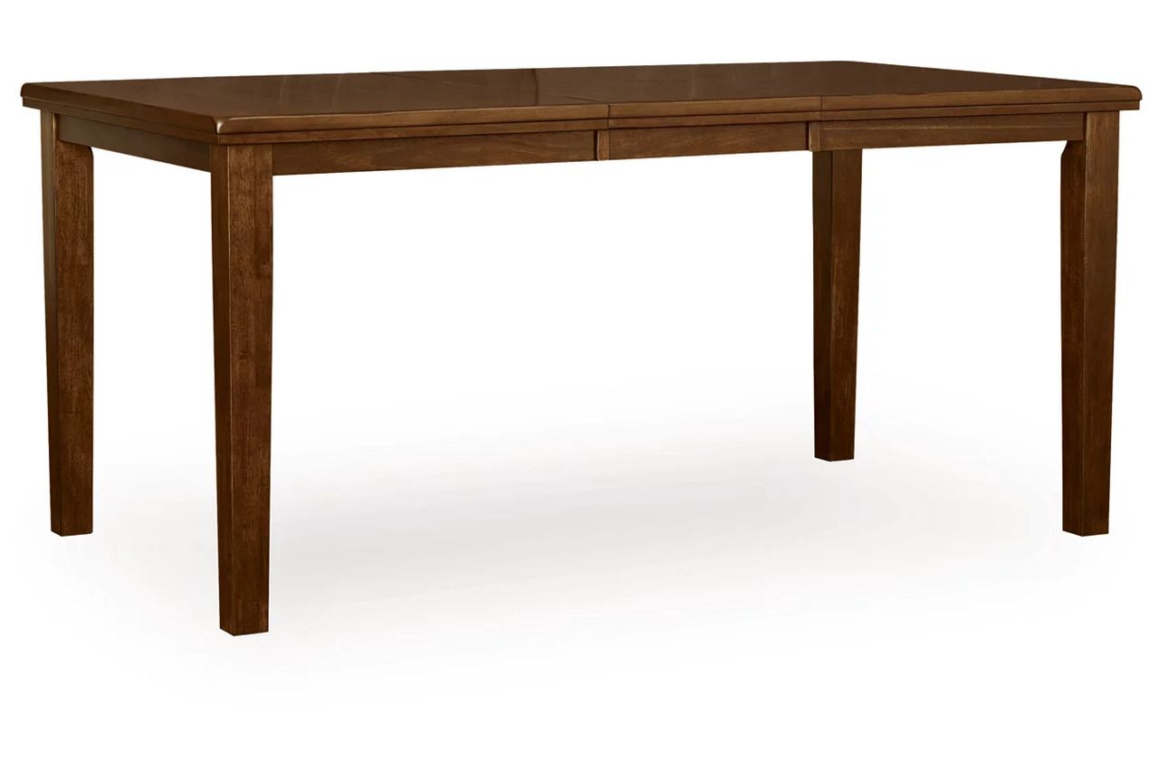 Ralene Counter Height Dining Extension Table In Medium Brown D59432