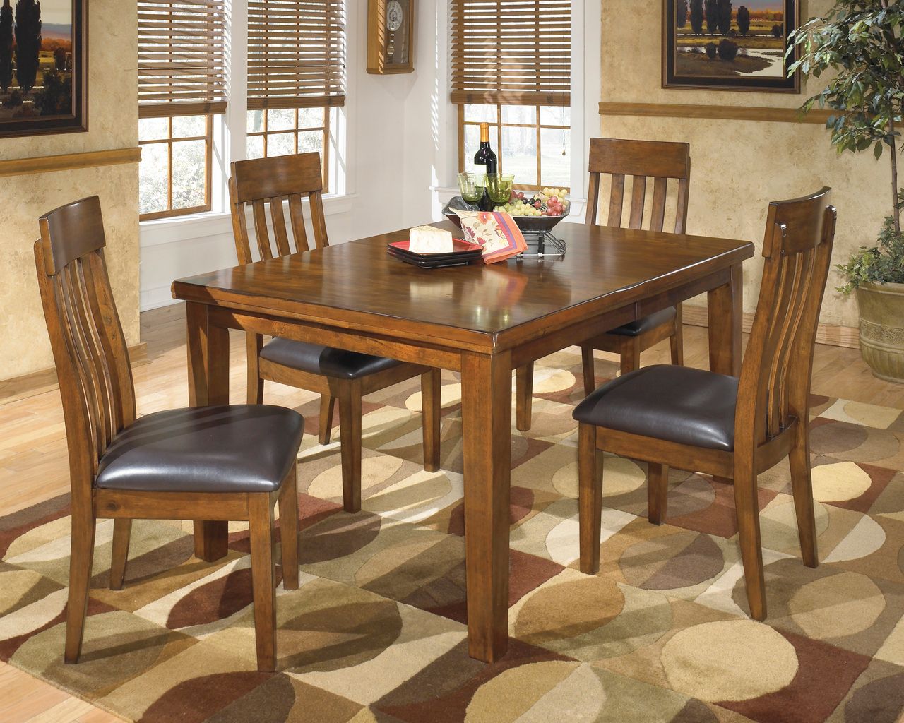 Ralene Rectangular Butterfly Extension Table D59435