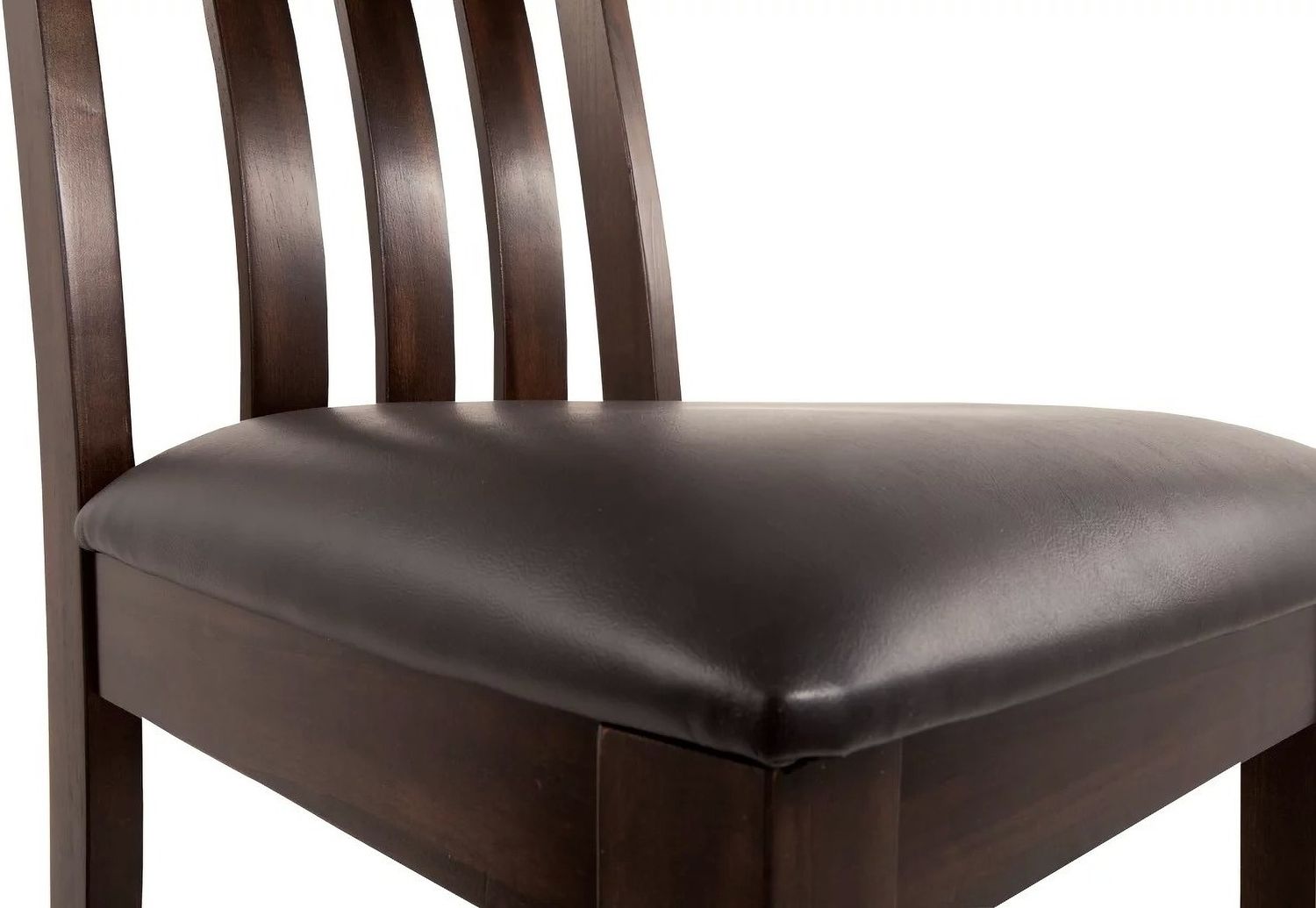 Haddigan Dark Brown Dining Upholstered Side Chair Set Of 2 D59601