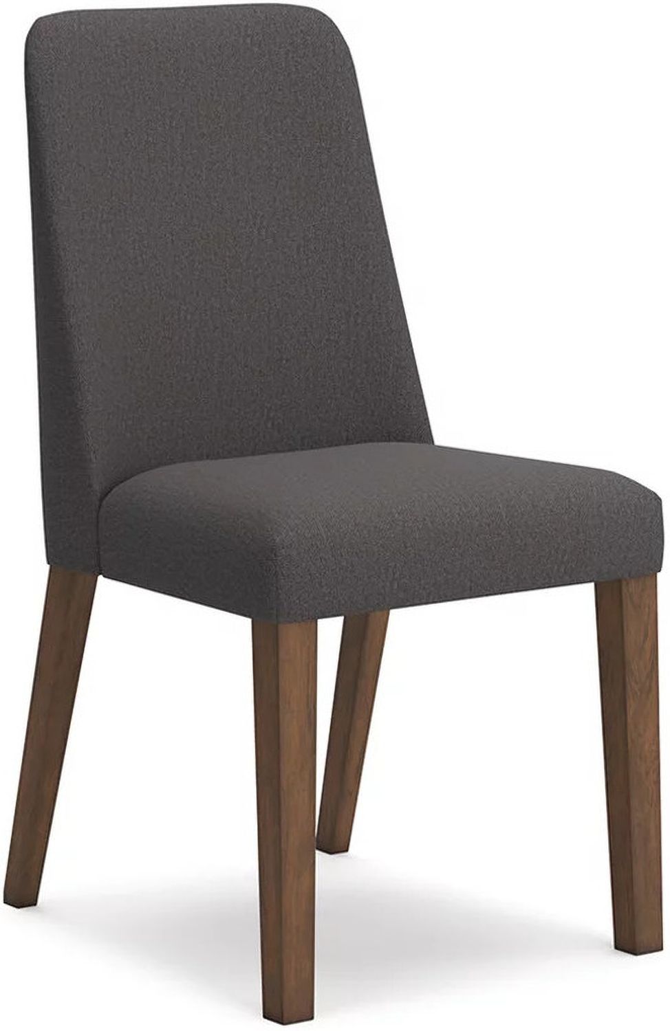 Lyncott Charcoal And Brown Dining Upholstered Side Chair Set Of 2 D61502