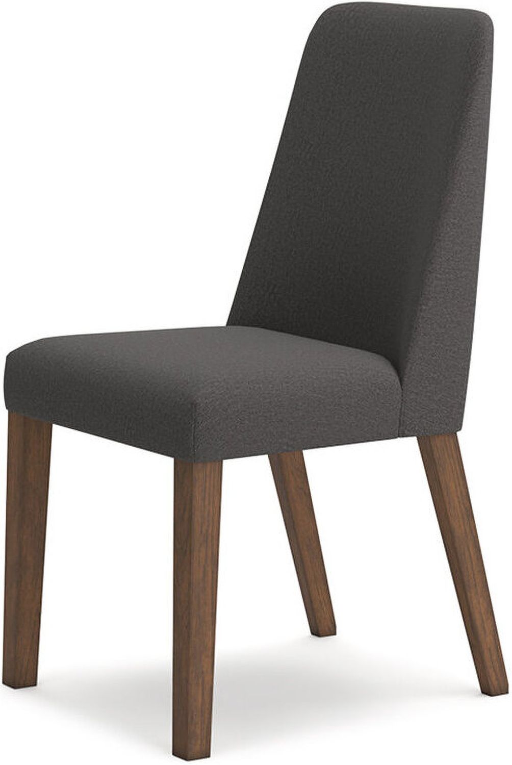 Lyncott Charcoal And Brown Dining Upholstered Side Chair Set Of 2 D61502