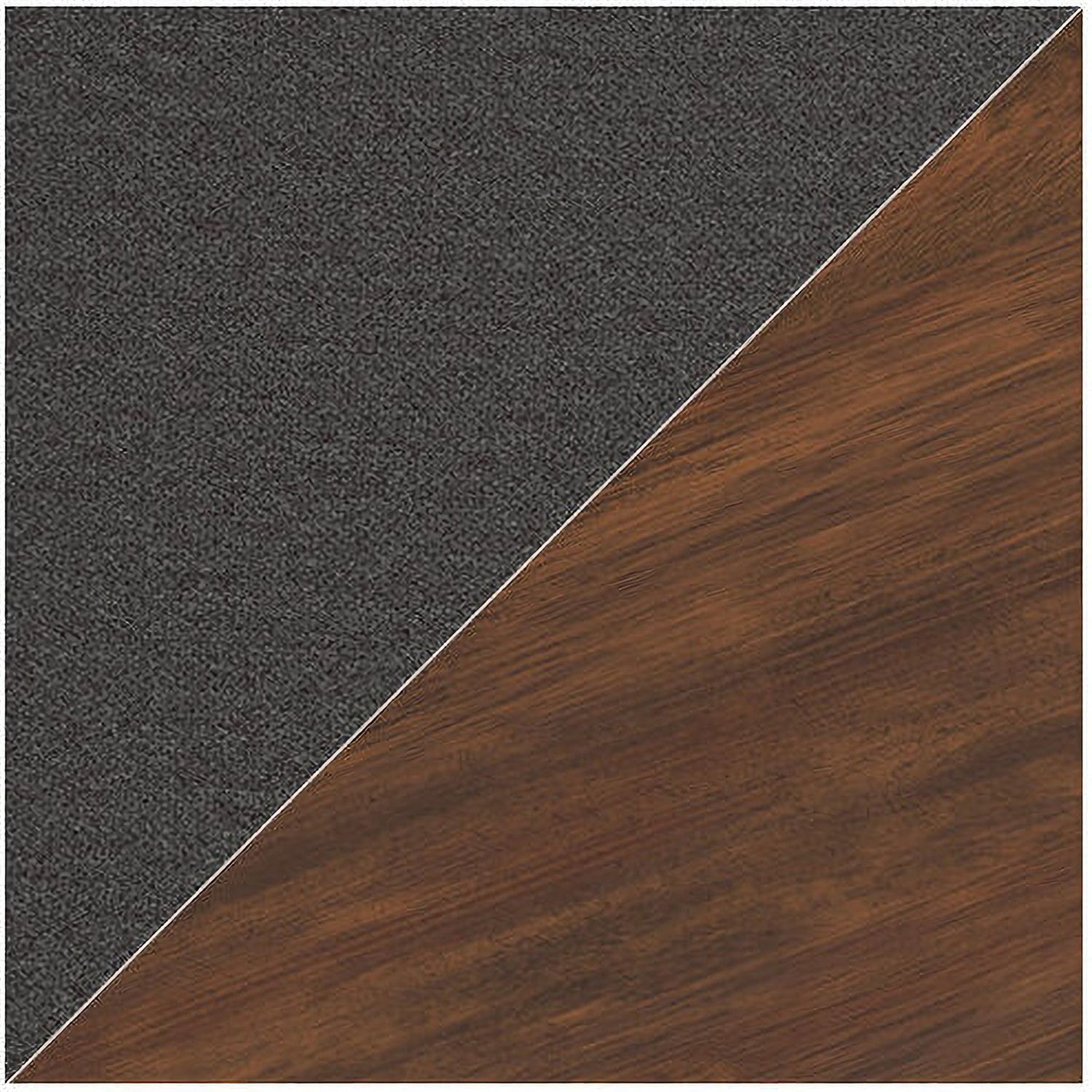 Lyncott Charcoal And Brown Dining Upholstered Side Chair Set Of 2 D61502