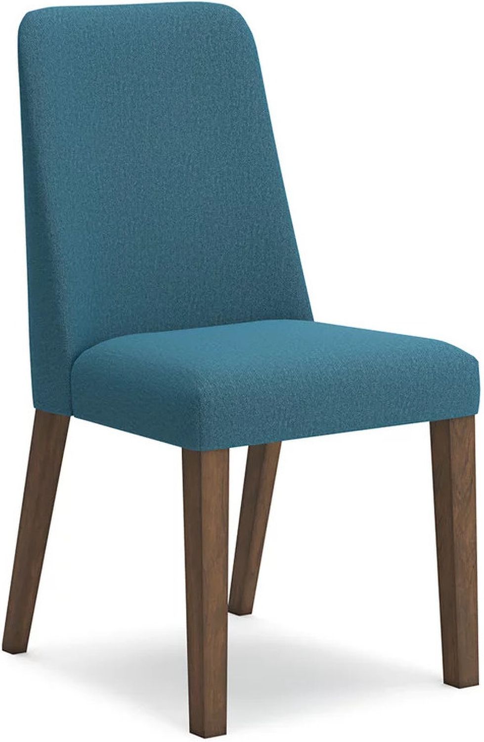 Lyncott Blue And Brown Dining Upholstered Side Chair Set Of 2 D61503