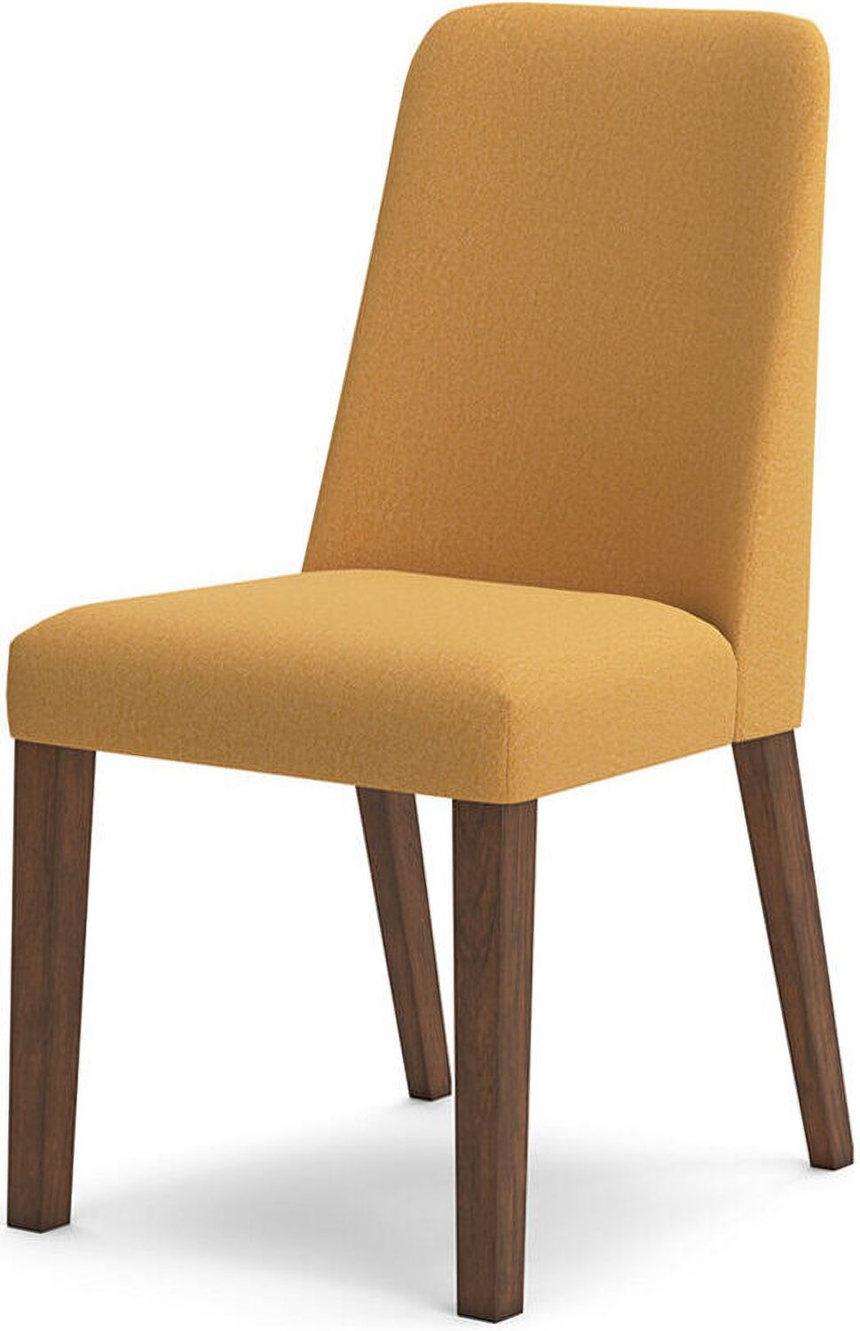 Lyncott Mustard And Brown Dining Upholstered Side Chair Set Of 2 D61504