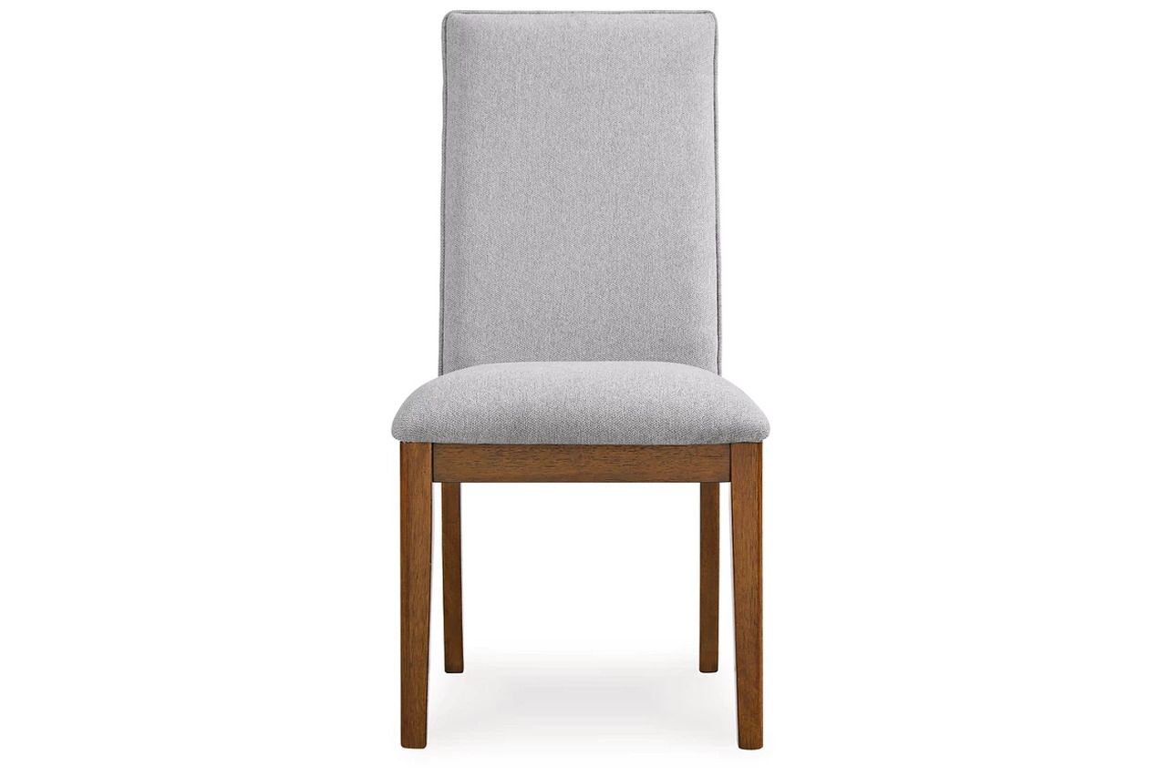 Lyncott Dining Chair Set of 2 In Beige and Brown D61505