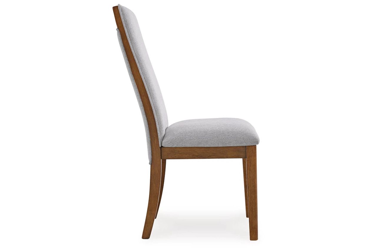 Lyncott Dining Chair Set of 2 In Beige and Brown D61505