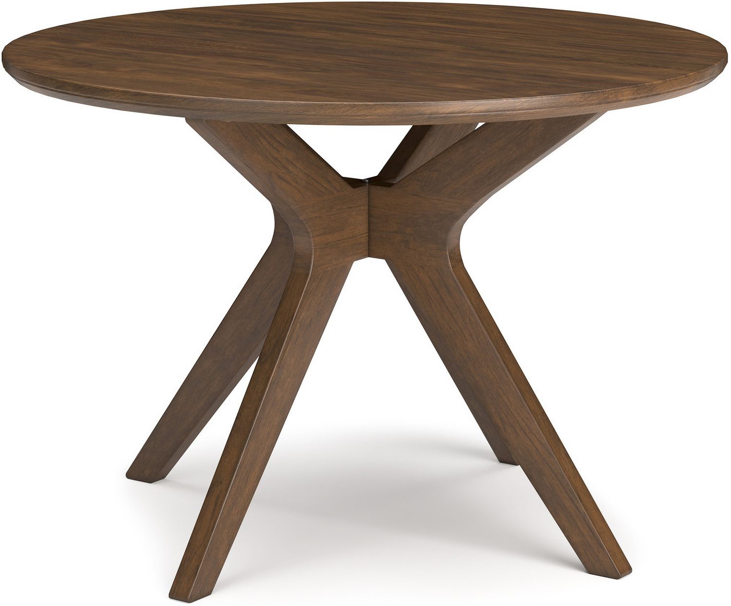 Lyncott Brown Round Dining Room Table D61515