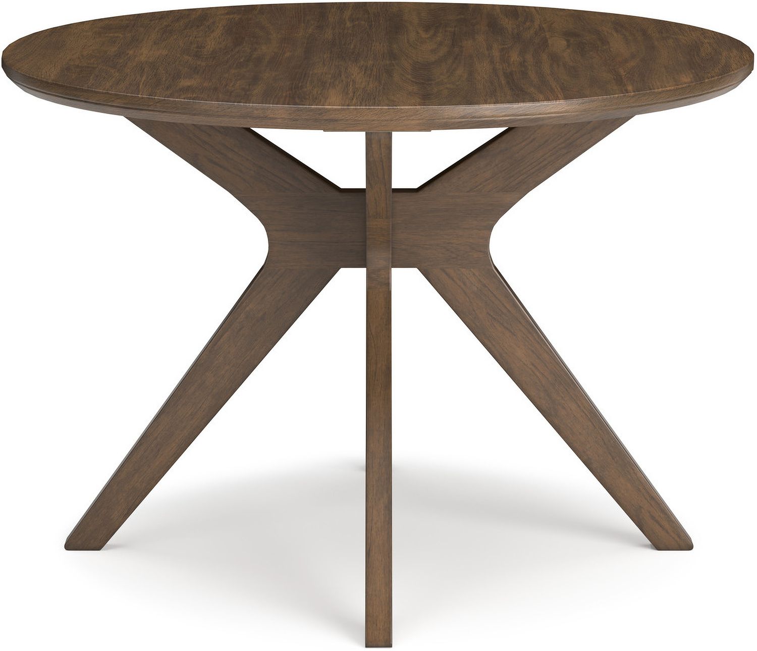 Lyncott Brown Round Dining Room Table D61515