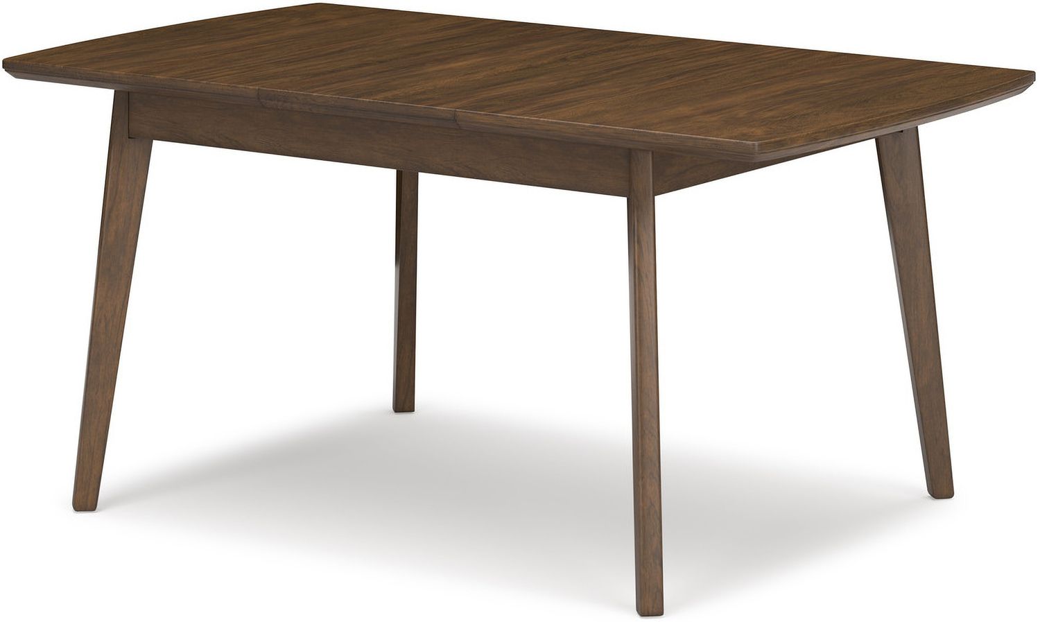Lyncott Brown Rectangular Butterfly Ext Table D61535