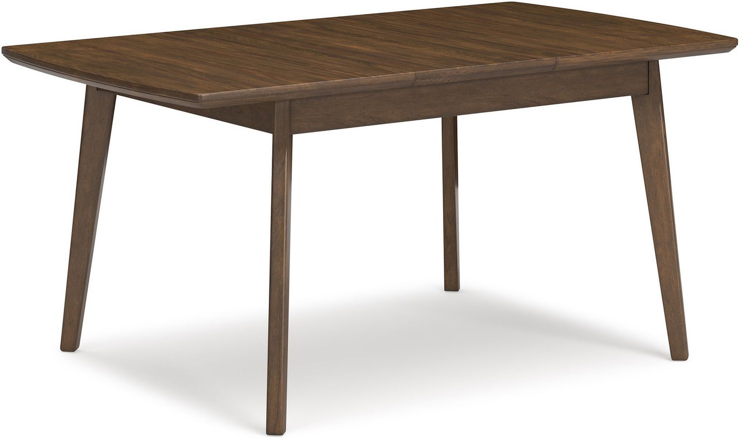 Lyncott Brown Rectangular Butterfly Ext Table D61535