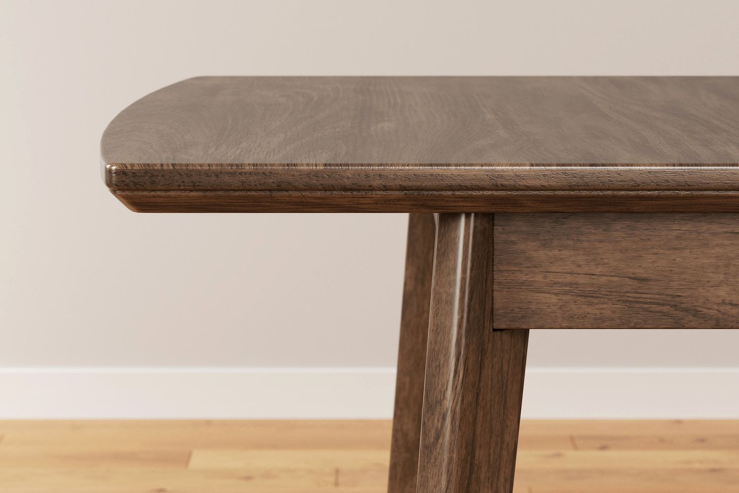 Lyncott Brown Rectangular Butterfly Ext Table D61535