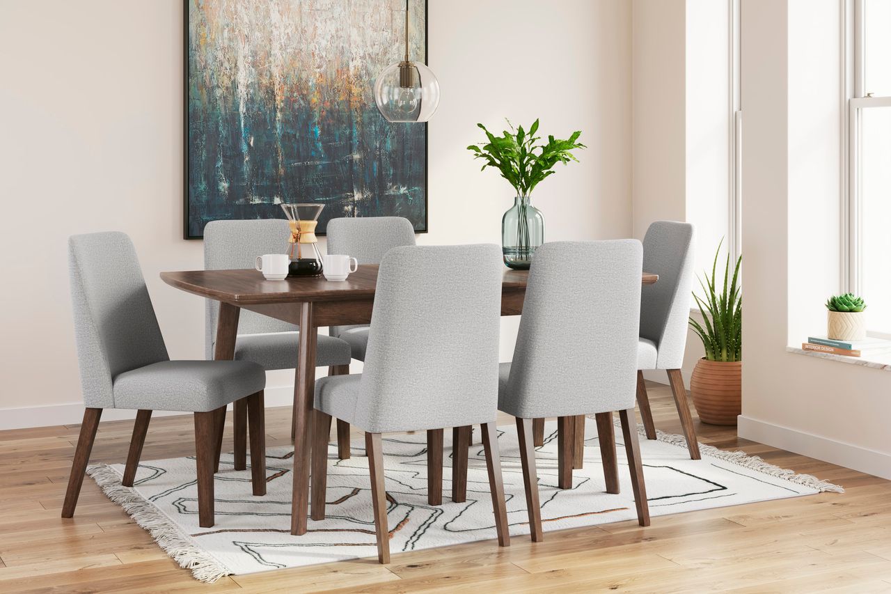Lyncott Brown Rectangular Butterfly Ext Table D61535