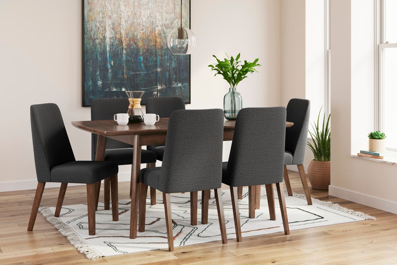 Lyncott Brown Rectangular Butterfly Ext Table D61535