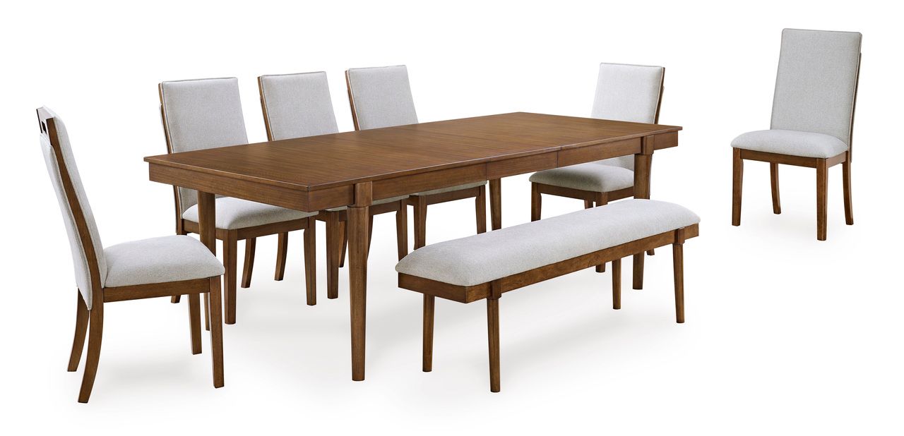 Lyncott Dining Extension Table In Brown D61545