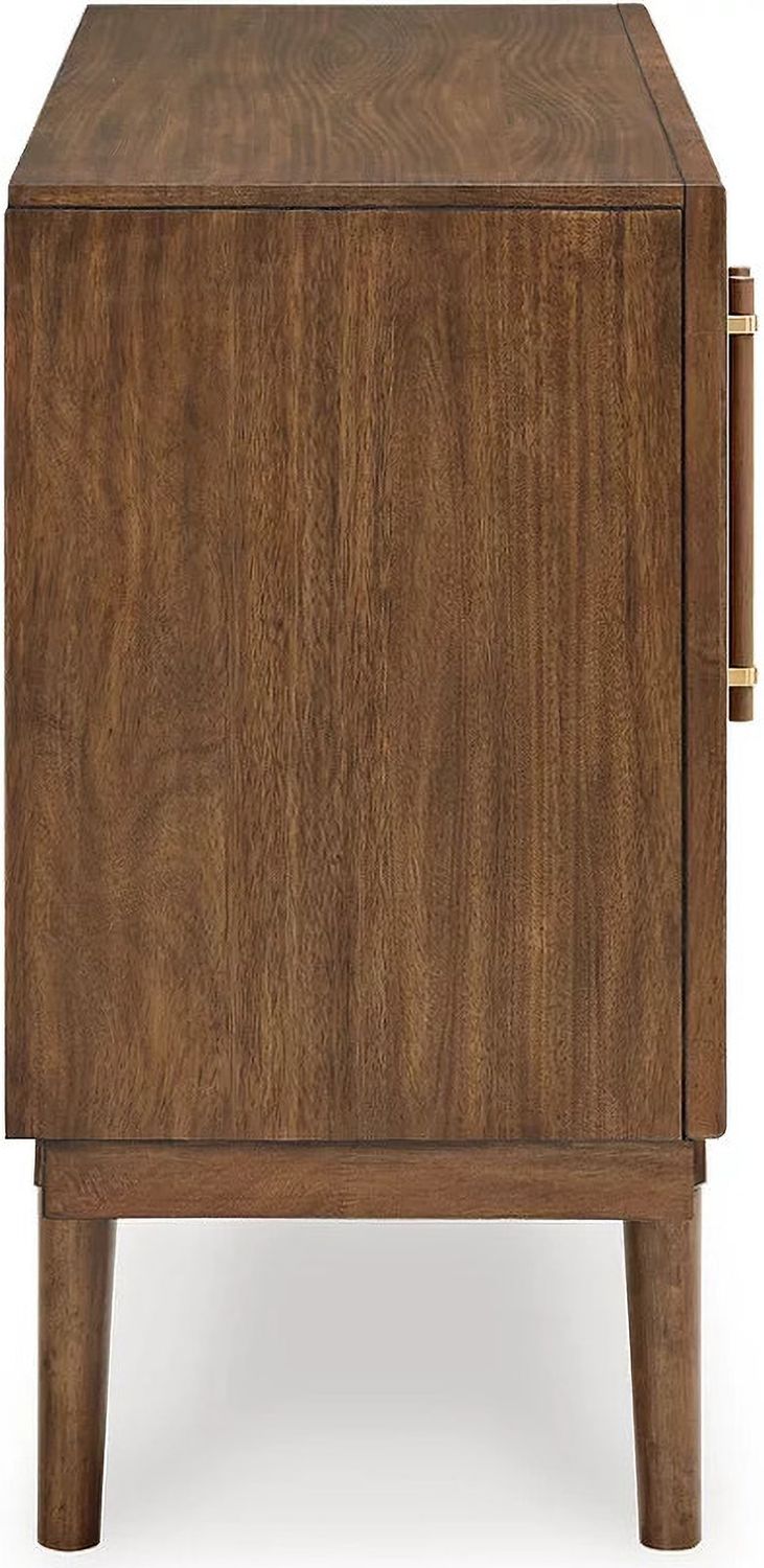 Lyncott Dining Server In Brown D61560