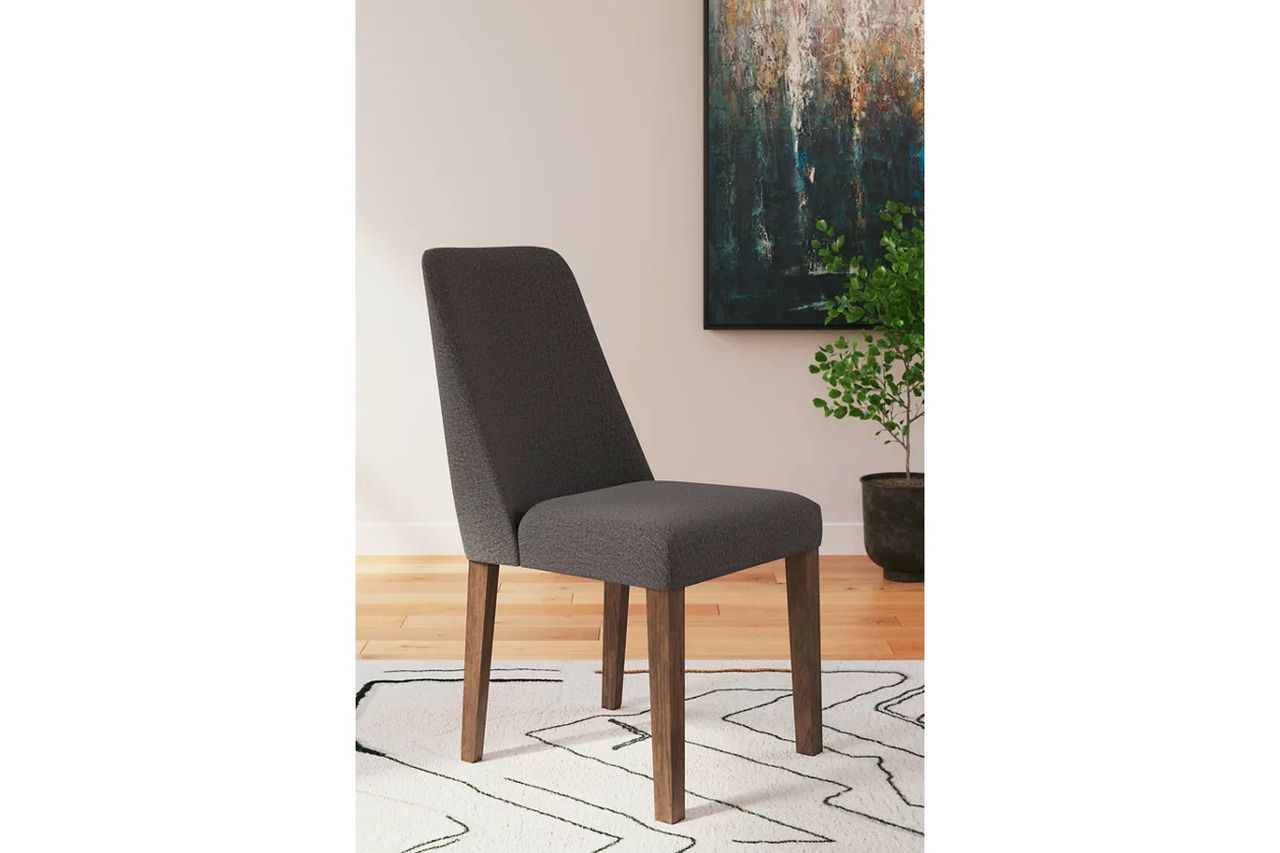 Lyncott Extension Dining Room Set In Brown and Charcoal D615D25