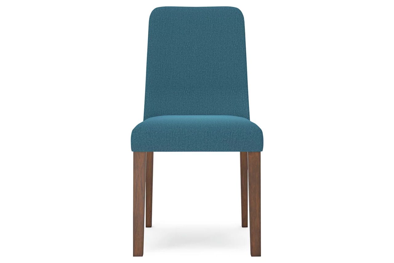 Lyncott Extension Dining Room Set In Blue and Brown D615D27
