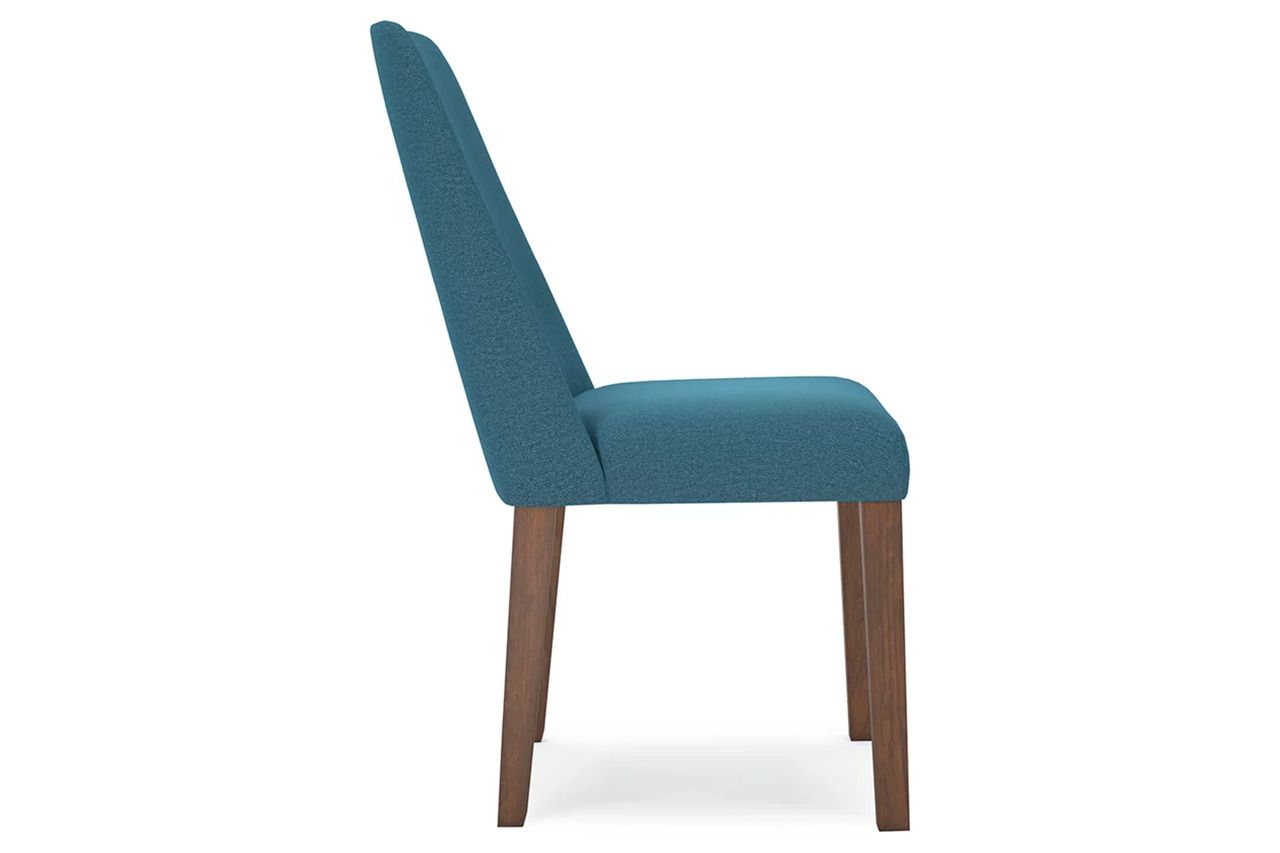 Lyncott Extension Dining Room Set In Blue and Brown D615D27
