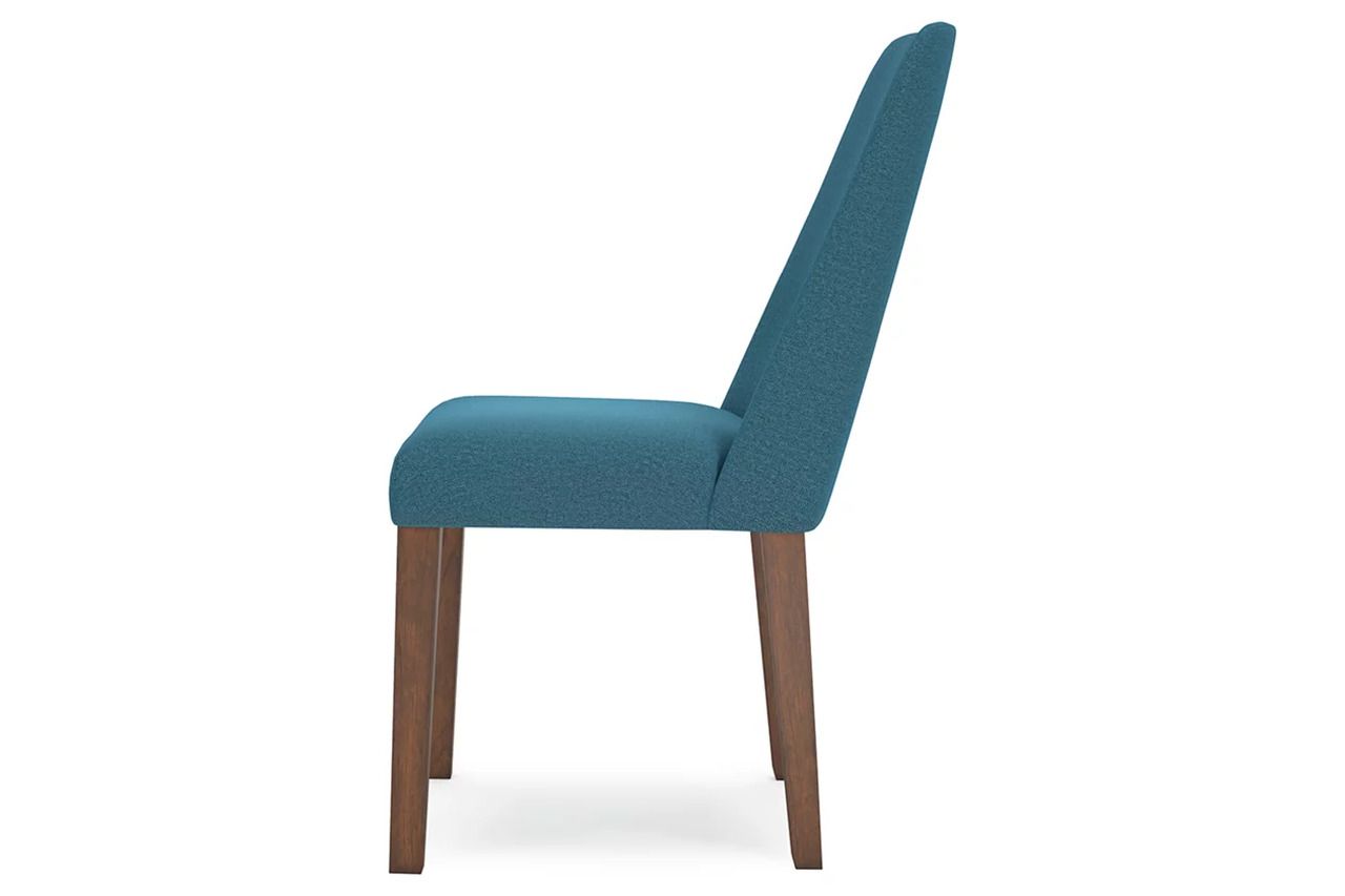 Lyncott Extension Dining Room Set In Blue and Brown D615D27