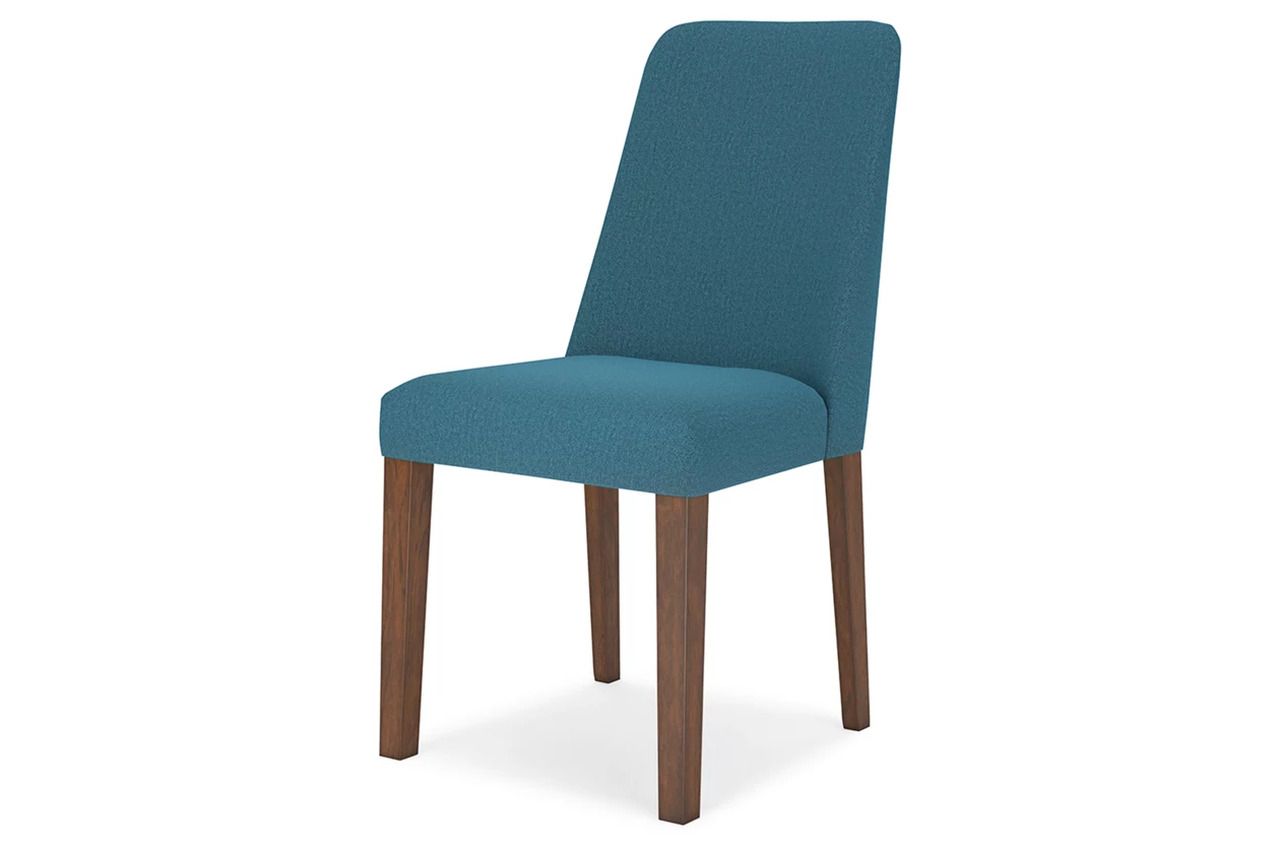 Lyncott Extension Dining Room Set In Blue and Brown D615D27