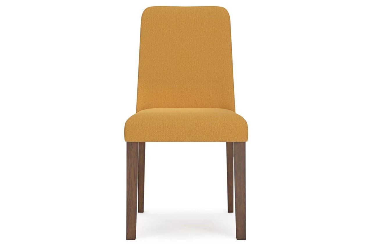 Lyncott Extension Dining Room Set In Mustard and Brown D615D29