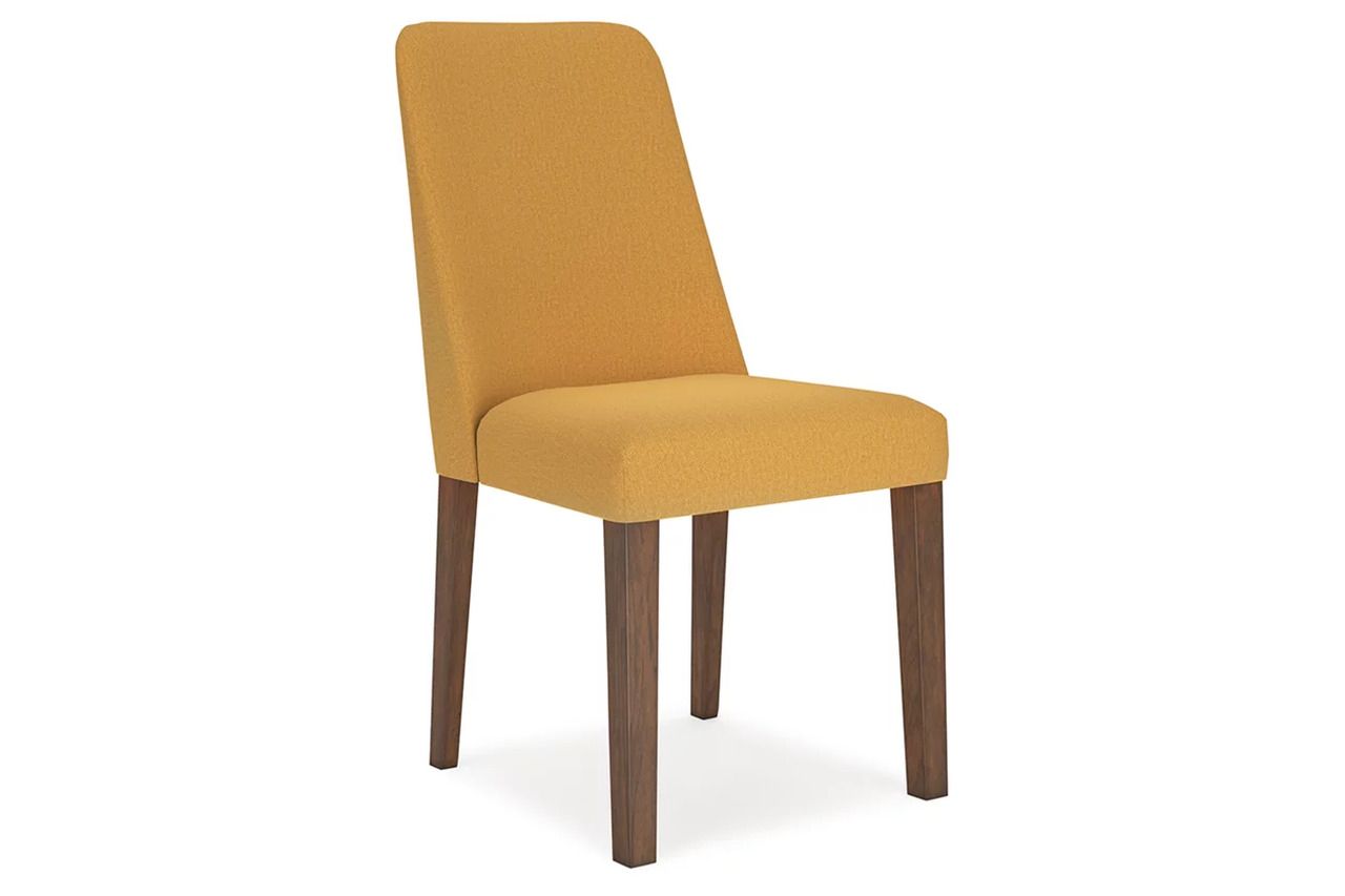 Lyncott Extension Dining Room Set In Mustard and Brown D615D29