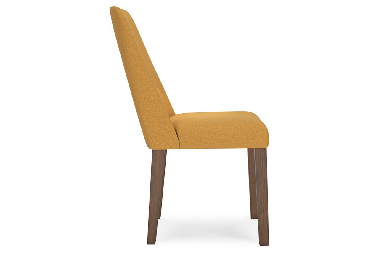 Lyncott Extension Dining Room Set In Mustard and Brown D615D29
