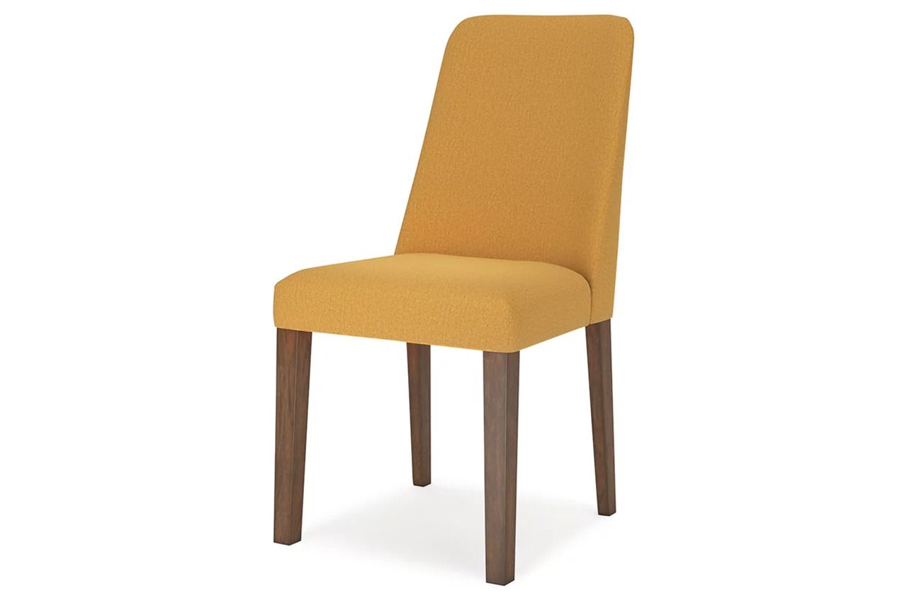 Lyncott Extension Dining Room Set In Mustard and Brown D615D29