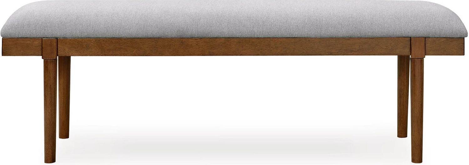 Lyncott Extension Dining Room Set In Mustard and Brown D615D29