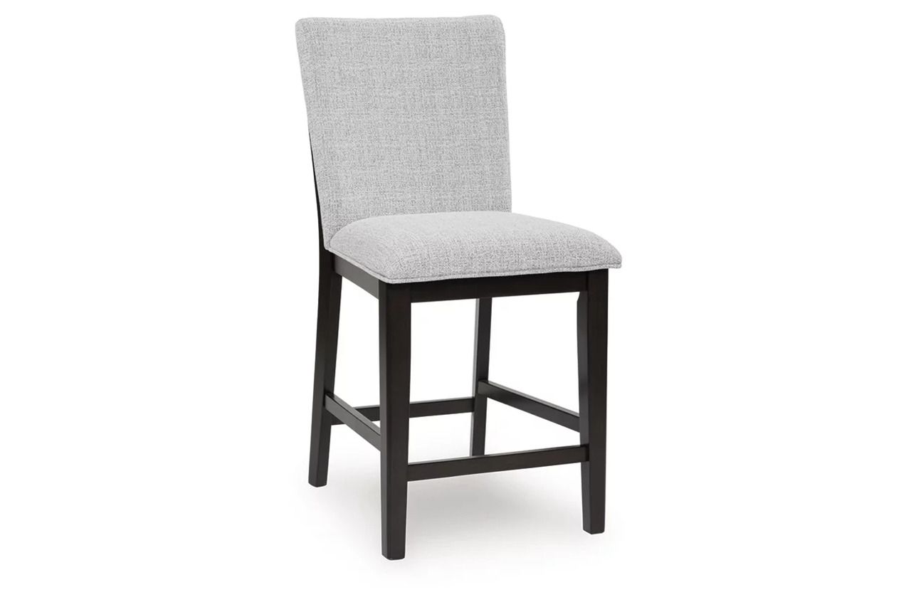 Neymorton Counter Height Barstool Set of 2 In Dark Grayish Brown D618124