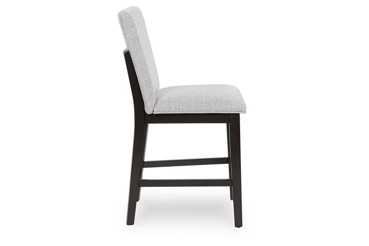 Neymorton Counter Height Barstool Set of 2 In Dark Grayish Brown D618124