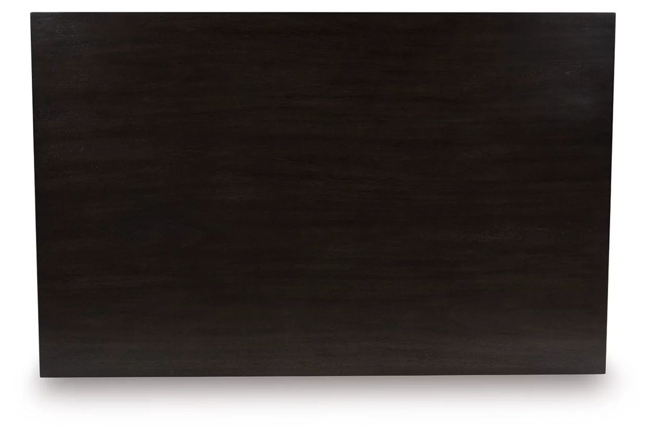 Neymorton Counter Height Dining Table In Dark Grayish Brown D61813