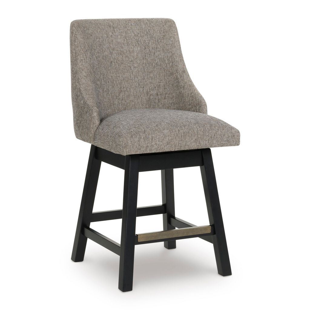 Neymorton Counter Height Barstool Set of 2 In Dark Grayish Brown D618224