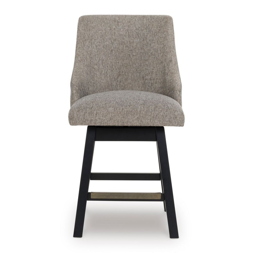 Neymorton Counter Height Barstool Set of 2 In Dark Grayish Brown D618224