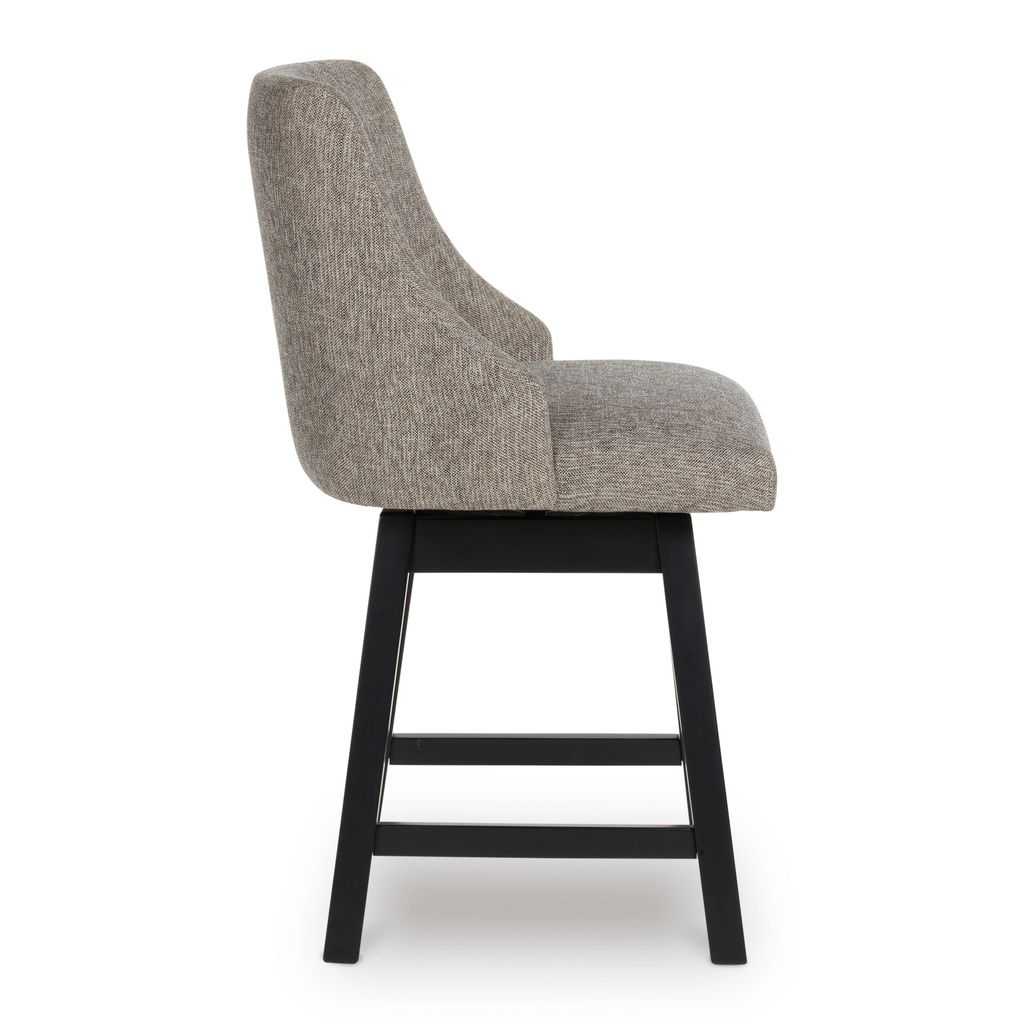 Neymorton Counter Height Barstool Set of 2 In Dark Grayish Brown D618224